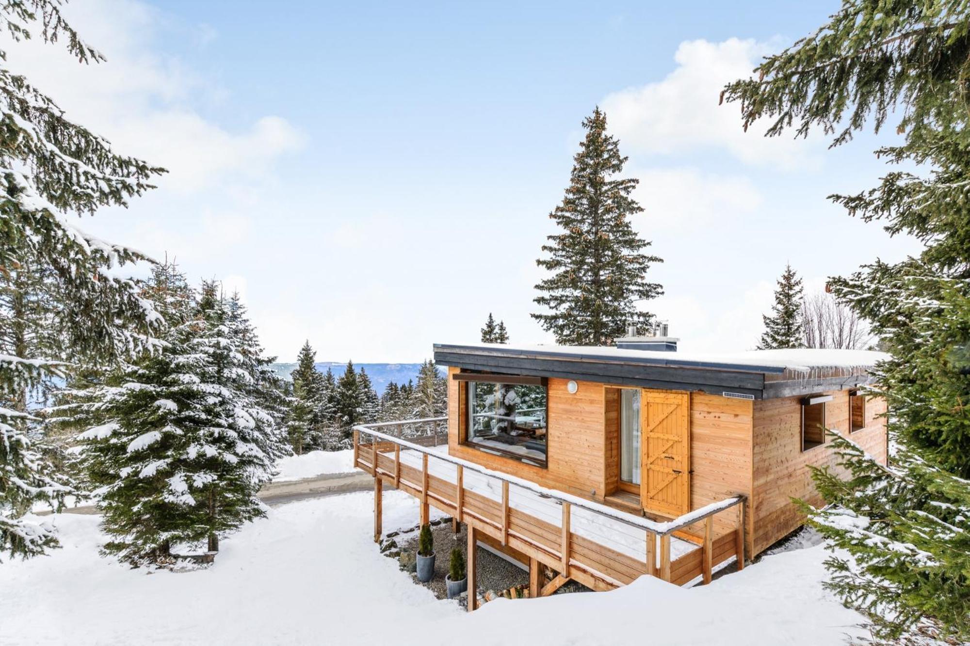 Grand Chalet Standing Avec Jacuzzi A Chamrousse Ski 1750 Exterior foto