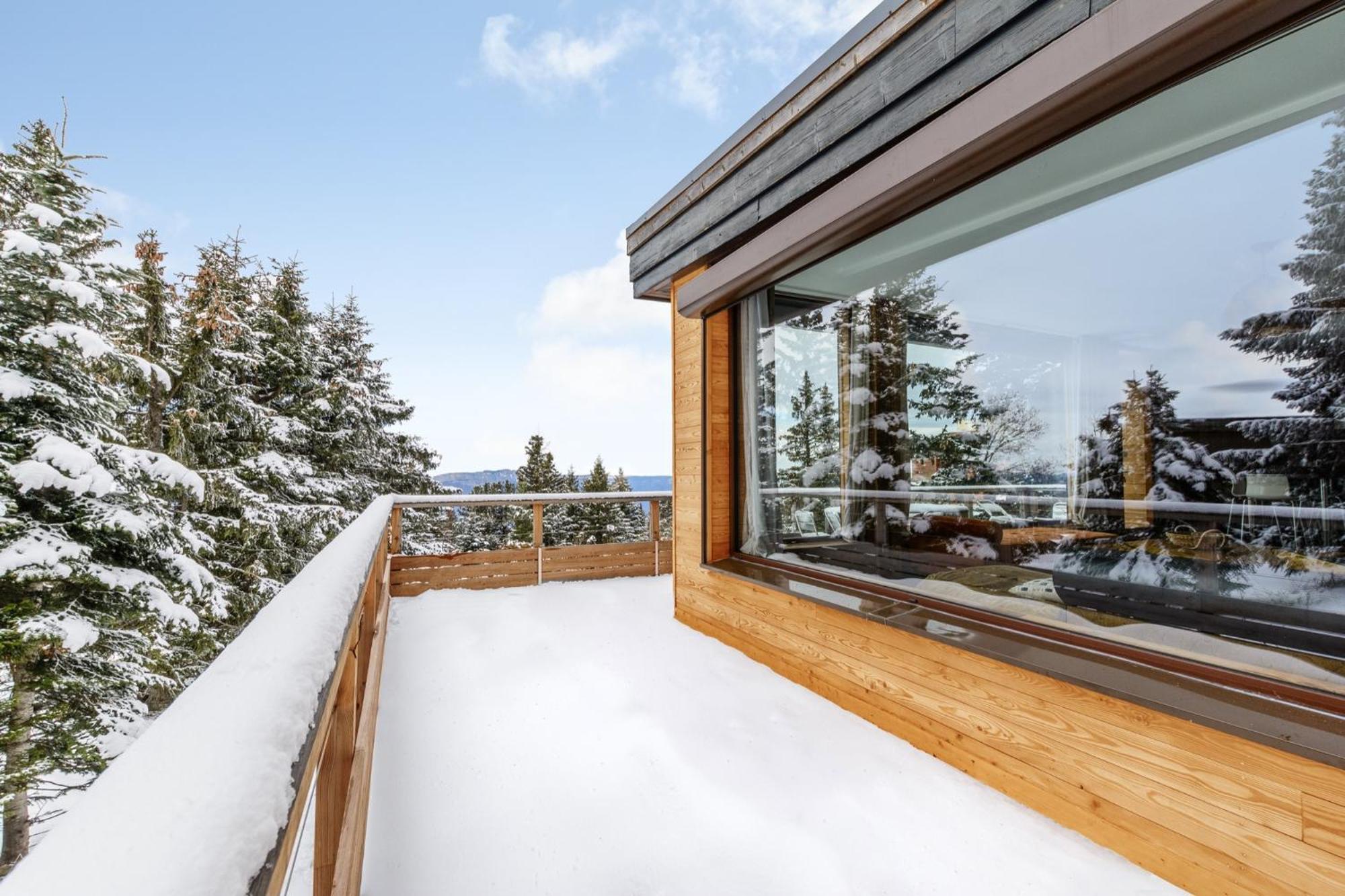 Grand Chalet Standing Avec Jacuzzi A Chamrousse Ski 1750 Exterior foto
