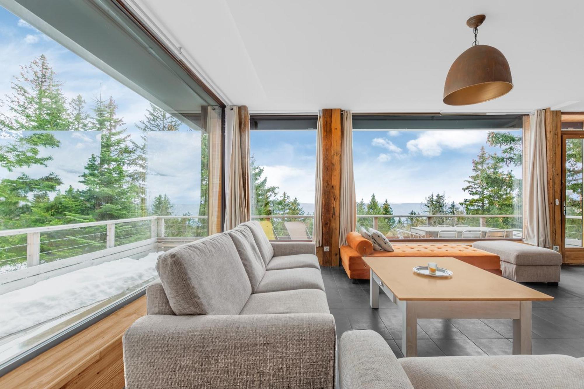Grand Chalet Standing Avec Jacuzzi A Chamrousse Ski 1750 Exterior foto
