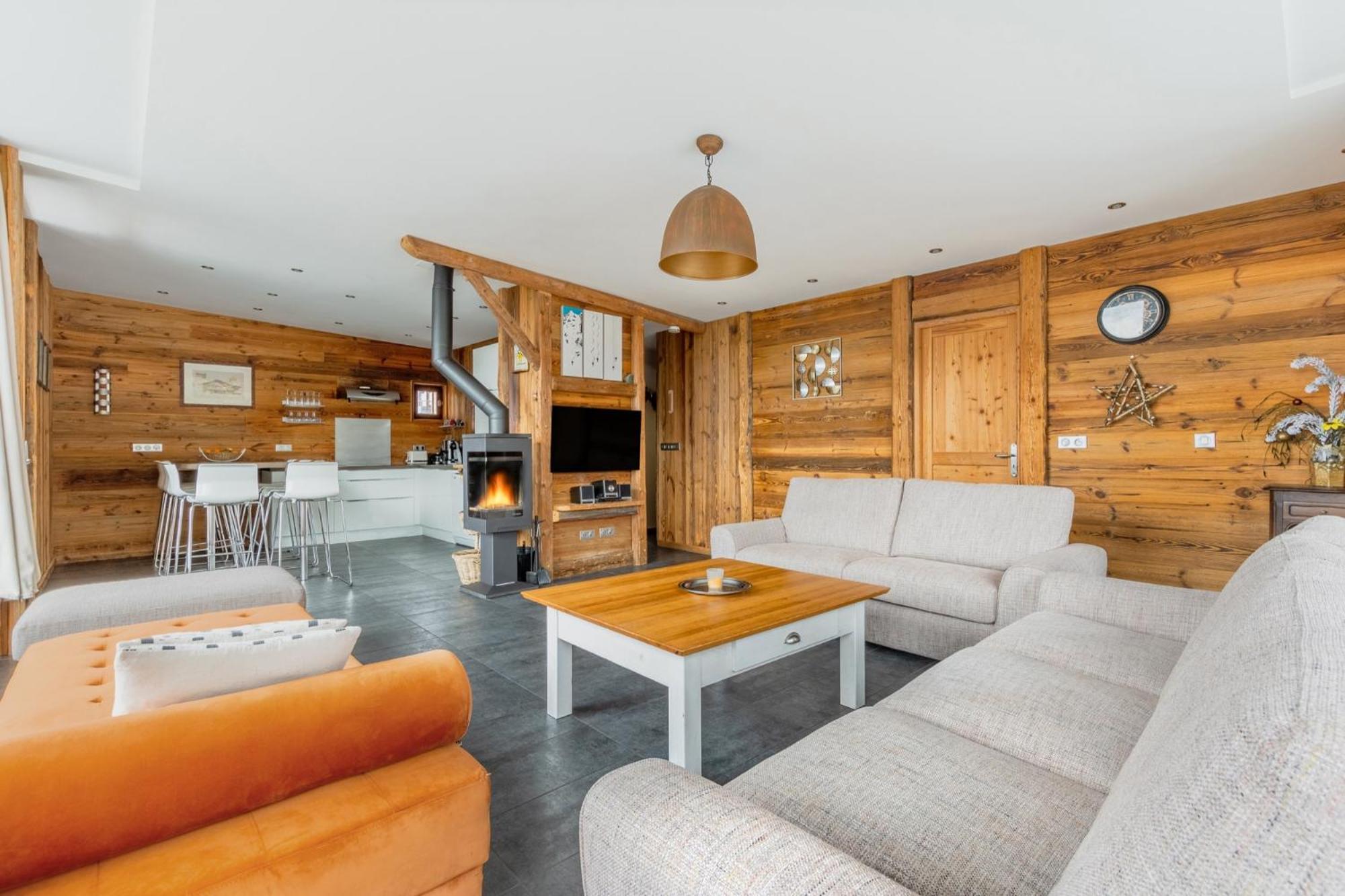 Grand Chalet Standing Avec Jacuzzi A Chamrousse Ski 1750 Exterior foto