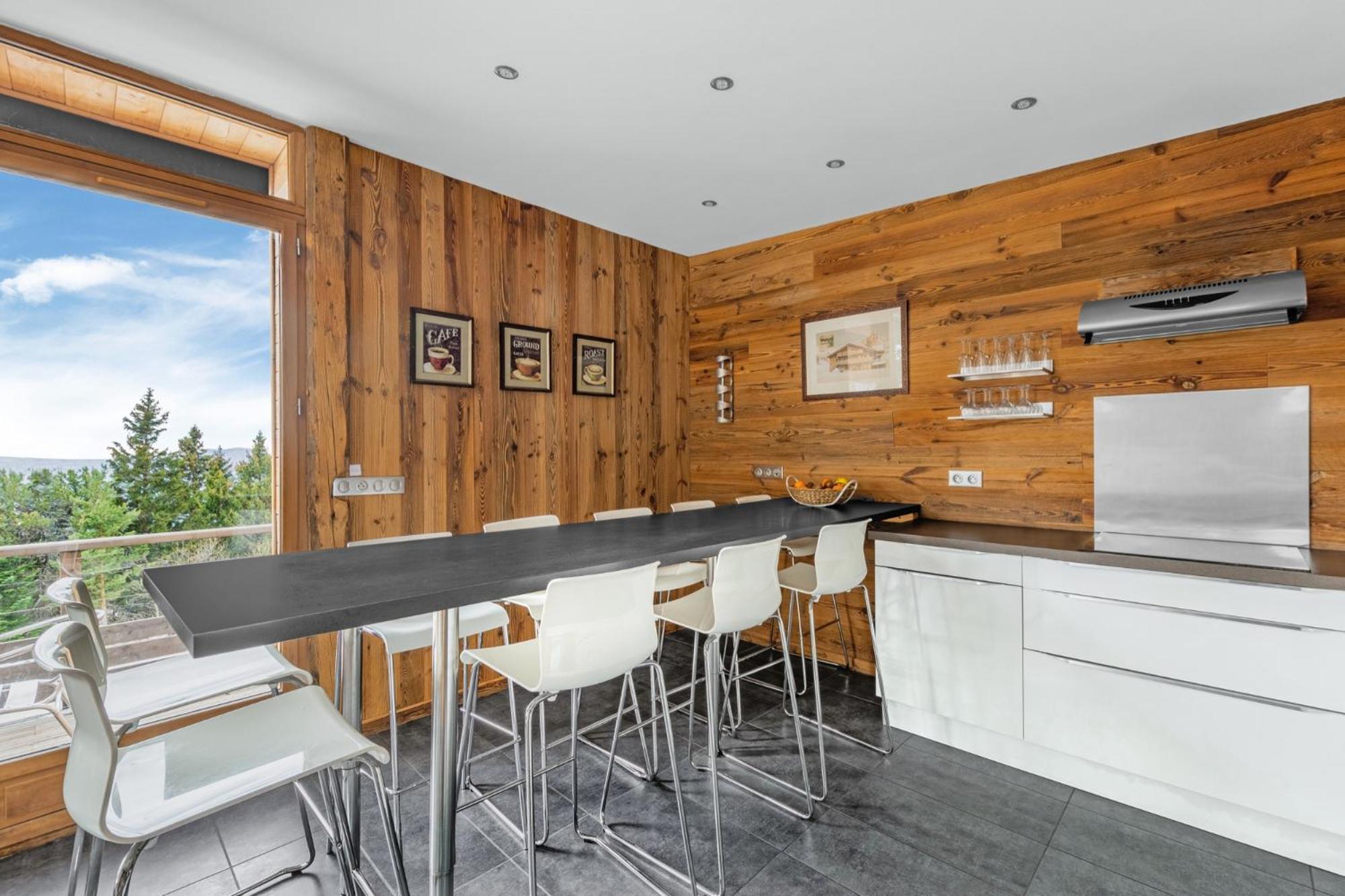 Grand Chalet Standing Avec Jacuzzi A Chamrousse Ski 1750 Exterior foto